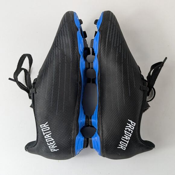 Adidas Boys Size 12K Soccer Cleats Low-Top Predator Edge.4 Flexible Ground Black - Picture 5 of 12